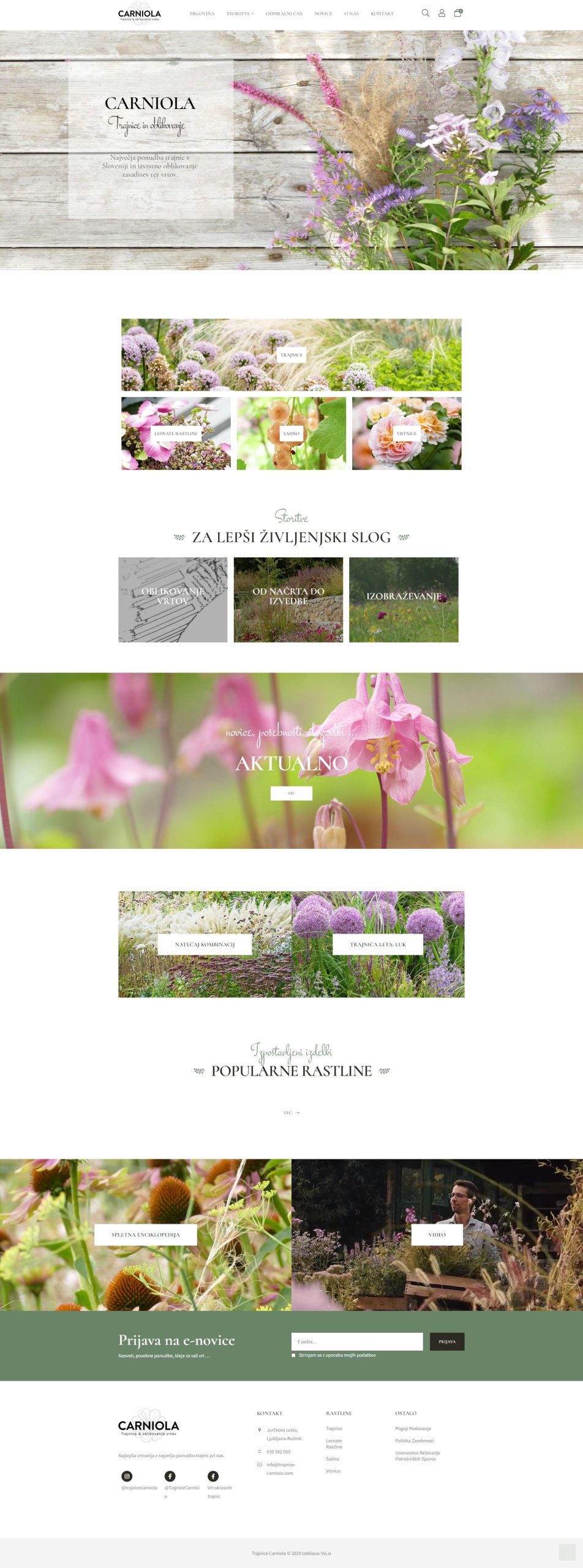 izdelava-trajnice-carniola - Spletni donos Trajnice Carniola